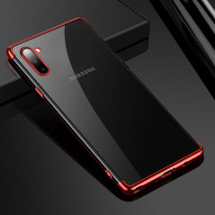 Coque silicone gel 3D Plating contours métallisé Samsung Galaxy Note 10
