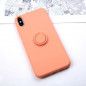 Coque silicone gel doux ORING Series Apple iPhone XS MAX