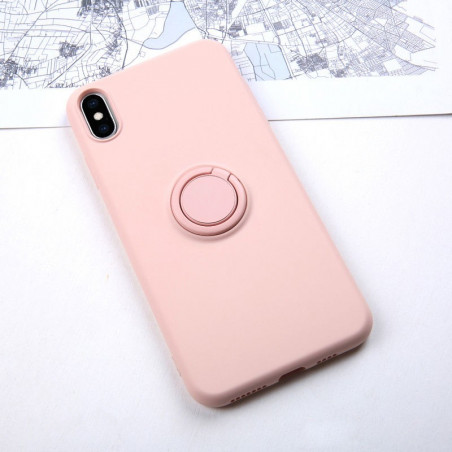 Coque silicone gel doux ORING Series Apple iPhone X/XS