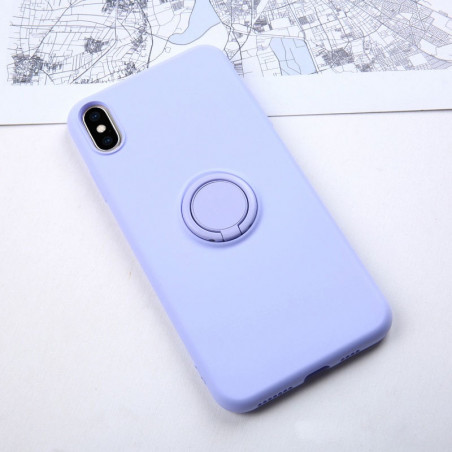 Coque silicone gel doux ORING Series Apple iPhone X/XS