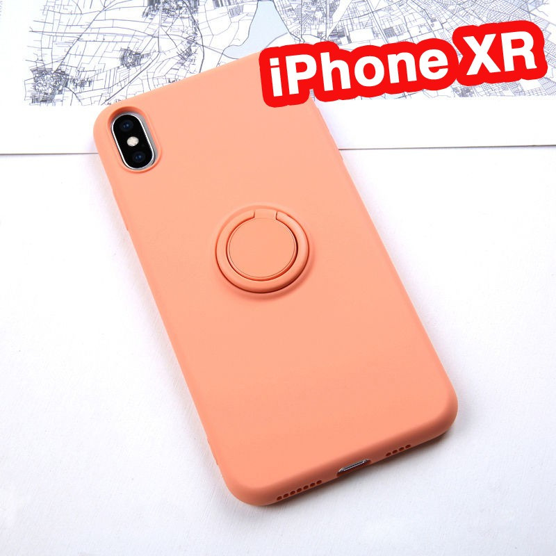 Coque silicone gel doux ORING Series Apple iPhone XR