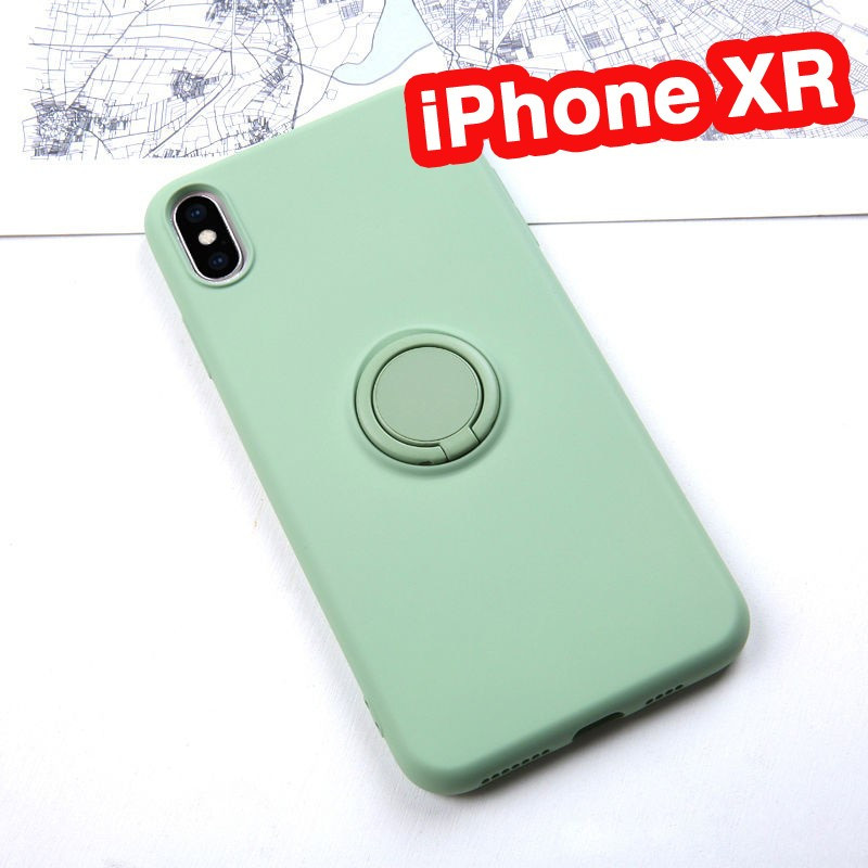 Coque silicone gel doux ORING Series Apple iPhone XR