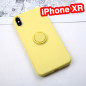 Coque silicone gel doux ORING Series Apple iPhone XR