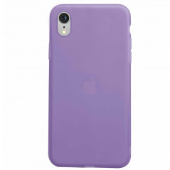 Coque silicone gel OXYGEN Series Apple iPhone XR Violet