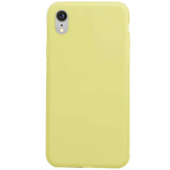 Coque silicone gel OXYGEN Series Apple iPhone XR Jaune