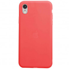 Coque silicone gel OXYGEN Series Apple iPhone XR Rouge
