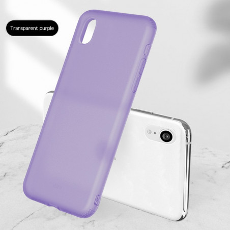 Coque silicone gel OXYGEN Series Apple iPhone XR Violet
