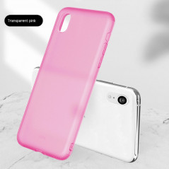 Coque silicone gel OXYGEN Series Apple iPhone XR Rose