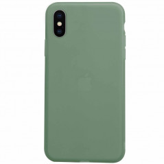 Coque silicone gel OXYGEN Series Apple iPhone XS MAX Vert