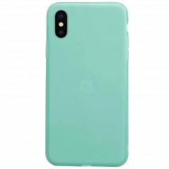 Coque silicone gel OXYGEN Series Apple iPhone XS MAX Turquoise