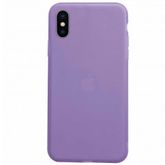Coque silicone gel OXYGEN Series Apple iPhone XS MAX Violet