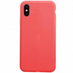 Coque silicone gel OXYGEN Series Apple iPhone XS MAX Rouge