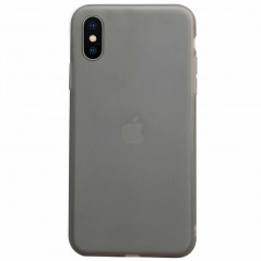 Coque silicone gel OXYGEN Series Apple iPhone XS MAX Noir