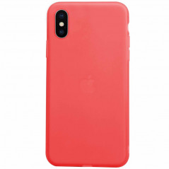 Coque silicone gel OXYGEN Series Apple iPhone X/XS Rouge