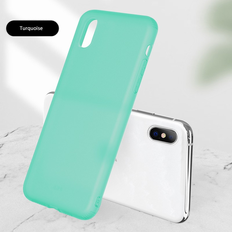 Coque silicone gel OXYGEN Series Apple iPhone X/XS