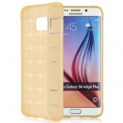Coque Square Grid Samsung Galaxy S6 Edge Plus Or