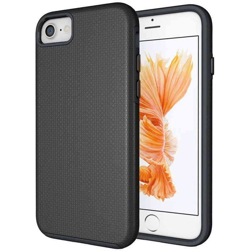 Coque rigide Eiger NORTH Apple iPhone 7/8/6S/6/SE 2020 Noir