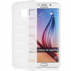 Coque Square Grid Samsung Galaxy S6 Edge Plus Clair