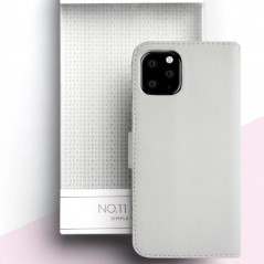 Etui folio FORTYFOUR No.11 Apple iPhone 11 PRO MAX Blanc