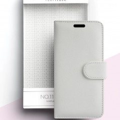 Etui folio FORTYFOUR No.11 Apple iPhone 11 PRO Blanc
