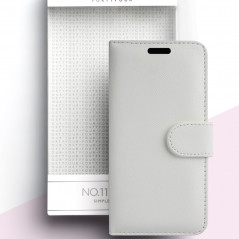 Etui folio FORTYFOUR No.11 Apple iPhone 11 Blanc