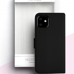 Etui folio FORTYFOUR No.11 Apple iPhone 11 Noir