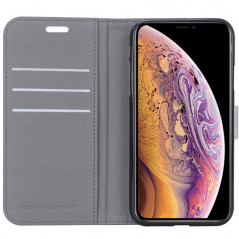 Etui folio FORTYFOUR No.11 Apple iPhone XS MAX Blanc