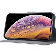 Etui folio FORTYFOUR No.11 Apple iPhone XS MAX Blanc