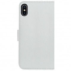 Etui folio FORTYFOUR No.11 Apple iPhone XS MAX Blanc