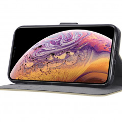 Etui folio FORTYFOUR No.11 Apple iPhone XS MAX Beige