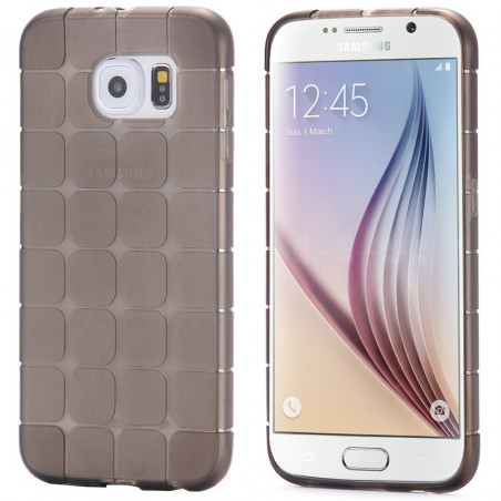 Coque Square Grid Samsung Galaxy S6 Noir