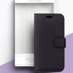 Etui folio FORTYFOUR No.11 Apple iPhone 7/8/6S/6 Plus Noir