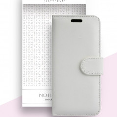 Etui folio FORTYFOUR No.11 Samsung Galaxy S20 Ultra 5G Blanc