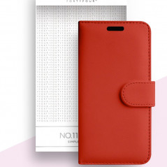 Etui folio FORTYFOUR No.11 Samsung Galaxy S20 Ultra 5G Rouge