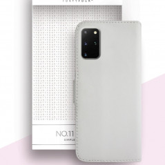 Etui folio FORTYFOUR No.11 Samsung Galaxy S20 Plus Blanc