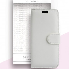 Etui folio FORTYFOUR No.11 Samsung Galaxy S20 Plus Blanc
