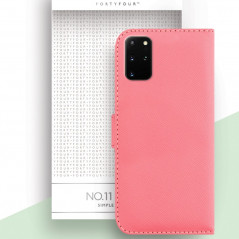 Etui folio FORTYFOUR No.11 Samsung Galaxy S20 Plus Rose