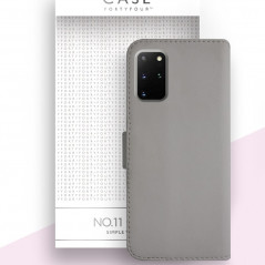 Etui folio FORTYFOUR No.11 Samsung Galaxy S20 Plus Gris