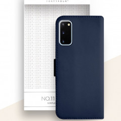 Etui folio FORTYFOUR No.11 Samsung Galaxy S20 Bleu