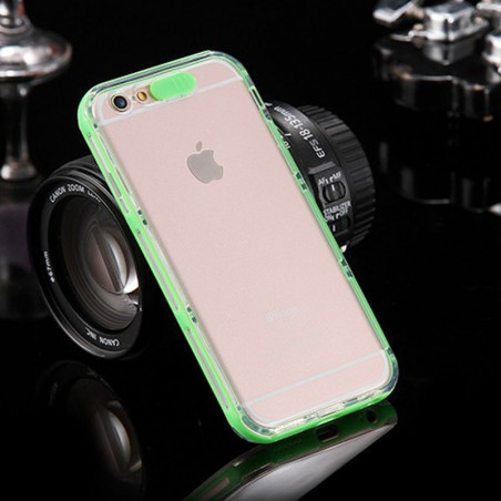 Coque Ultra-Clear Flash Calling Apple iPhone 6/6s Plus Vert