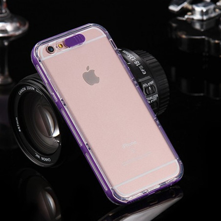 Coque Ultra-Clear Flash Calling Apple iPhone 6/6s Plus Violet