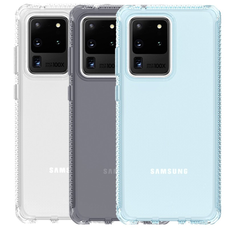 Coque souple ITSKINS Spectrum Clear Samsung Galaxy S20 Ultra 5G