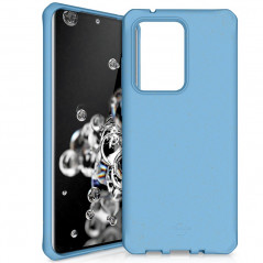 Coque rigide ITSKINS FERONIA BIO Samsung Galaxy S20 Ultra 5G Bleu