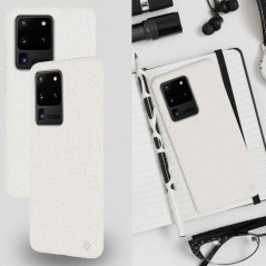 Coque rigide Uunique Nutrisiti BIO Samsung Galaxy S20 Ultra 5G Blanc