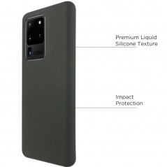 Coque silicone gel doux Uunique Samsung Galaxy S20 Ultra 5G Noir