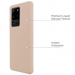 Coque silicone gel doux Uunique Samsung Galaxy S20 Ultra 5G Rose