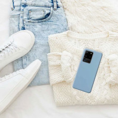 Coque silicone gel doux Uunique Samsung Galaxy S20 Ultra 5G Bleu