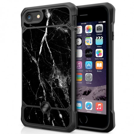 Coque rigide ITSKINS LUST MARBLE Apple iPhone 7/8/6S/6/SE 2020 Noir
