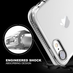 Coque souple ITSKINS NANO GEL DUO Apple iPhone 7/8/6S/6/SE 2020 Clair