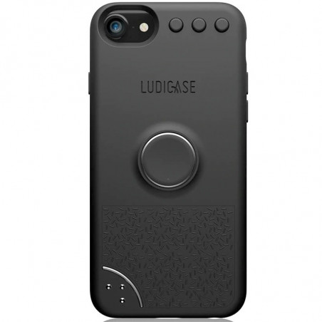 Coque rigide ITSKINS LUDICASE POP Apple iPhone 7/8/6S/6/SE 2020 Noir